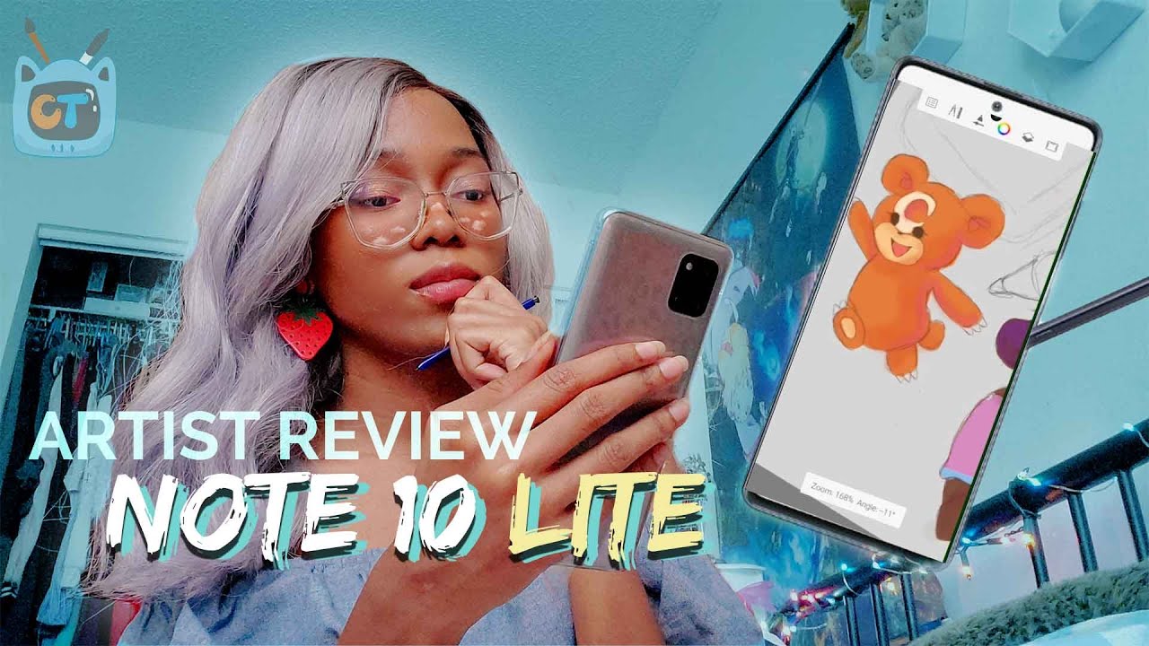 Note 10 LITE Artist Review - Samsung's Budget S-Pen Worth it?