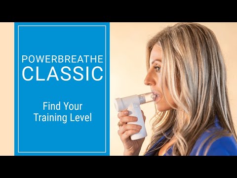 POWERbreathe Classic - How To Find Your Correct Training Level