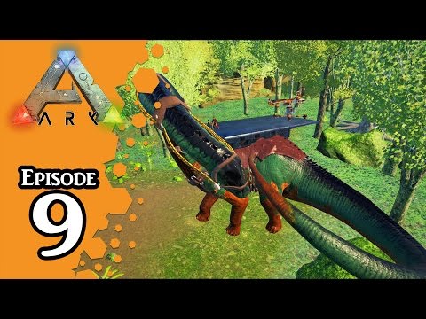 Dansk ARK Survival Evolved - Sæson 2 EP 9 - Turret Bronto!