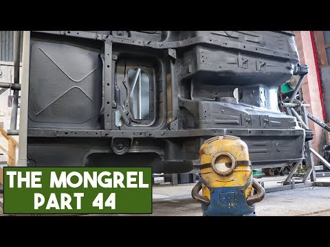 TRYING OUT UPOL RAPTOR ON THE MONGREL. MX5 MIATA FLOOR PAN, 59 FORD BODY