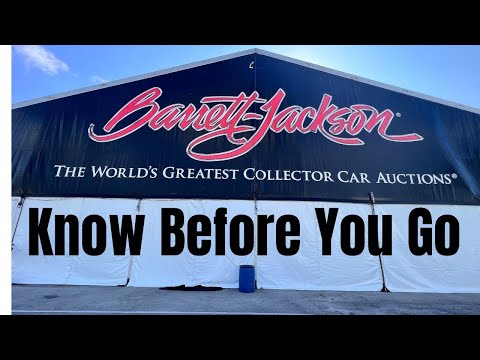 Barrett Jackson Palm Beach 2022 | Know Before You Go | Set Up At South Florida Fairgrounds