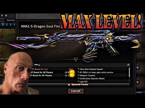NEW VIP M4A1-S Dragon Aspect Max Level Upgrade |CrossFire Philippines| Monarch Zombie CF
