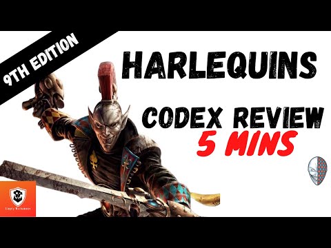 Harlequin 5 Min Codex Review - 9th Edition