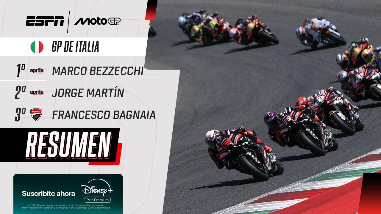 ¡EL GP DE ITALIA FUE PARA UN HIJO DE CASA! MARCO BEZZECCHI GANÓ POR PRIMERA VEZ EN MUGELLO | RESUMEN
