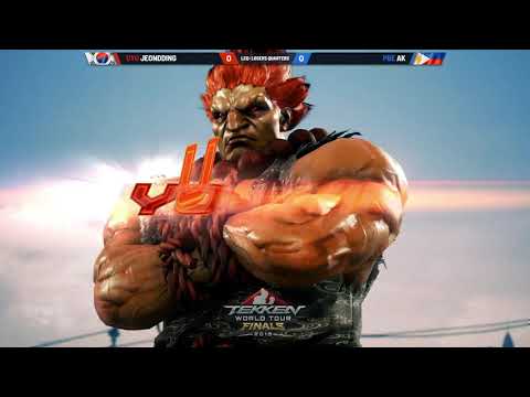 TEKKEN 7 UYU JEONDDING VS PBE AK AKUMA LCQ: LOSERS QUARTERS TEKKEN WORLD TOUR 2019