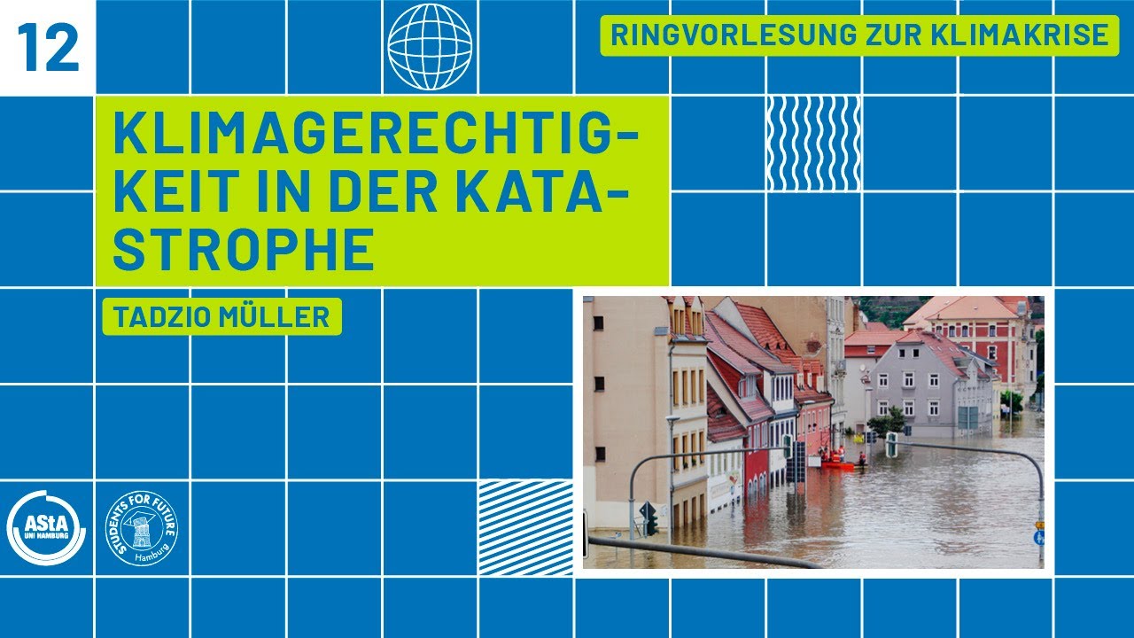 Klimagerechtigkeit in der Klimakatastrophe - Tadzio Müller | Fridays for Future