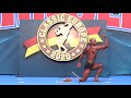 Kiril Kiryazov Arnold Classic Posing Routine - Classic Physique Up To 180 cm