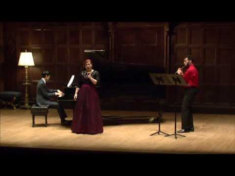 Léo Delibes - Le Rossignol for Voice, Flute, and Piano