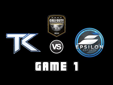 COD Champs 2015: Team Kaliber vs Epsilon - GAME 1 - Pool Play