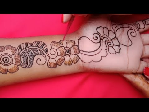 full shaded arabic mehndi design by mehndi creations