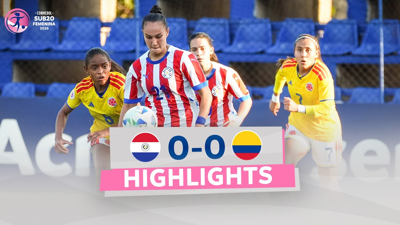 Paraguay U20 vs Colombia U20 Highlights