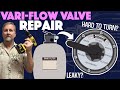 How to REPAIR and Service your HAYWARD Vari-Flow Valve!
