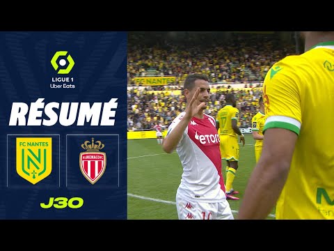 FC NANTES - AS MONACO (2 - 2) - Résumé - (FCN - ASM) / 2022-2023