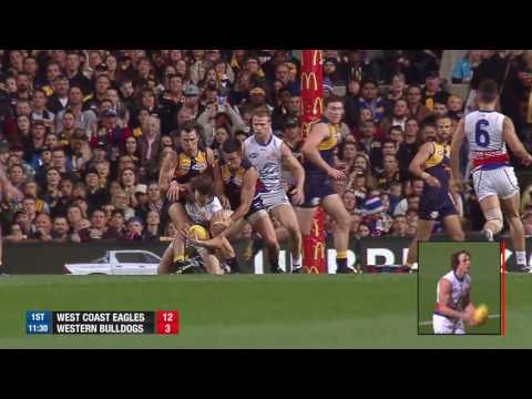 Quarter 1 - West Coast Eagles vs Western Bulldogs - AFL FINALS 2016