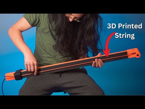 3D printing a Bass Guitar for my rawest song yet