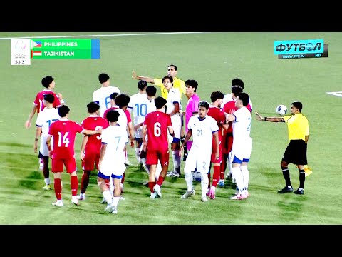 Tajikistan vs Philippines | All Goals & Highlights | 2026 AFC U-23 Asian Cup qualification 6-9-2025
