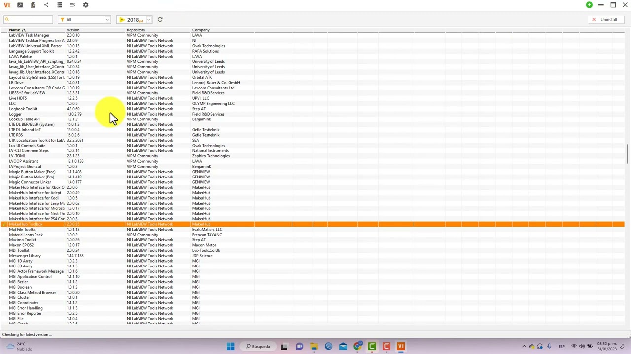 Instalar complementos Makerhub-Linx