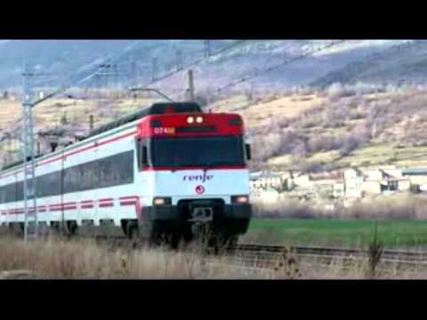 Rodalies  R3, de  La Tor a Puigcerdà, març 2011
