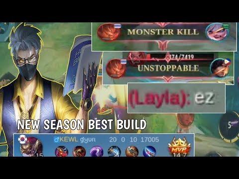 HANZO NEW SEASON BEST BUILD!!!WHEN ENEMY TRASHTALK SO HARD DO THIS BUILD!!!