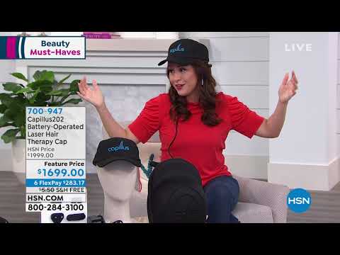 Capillus202 BatteryOperated Laser Hair Therapy Cap