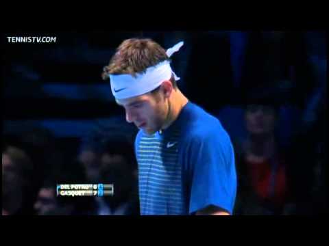 Del Potro Vs Gasquet Barclays ATP World Tour Finals 2013 Round-Robin Full Match