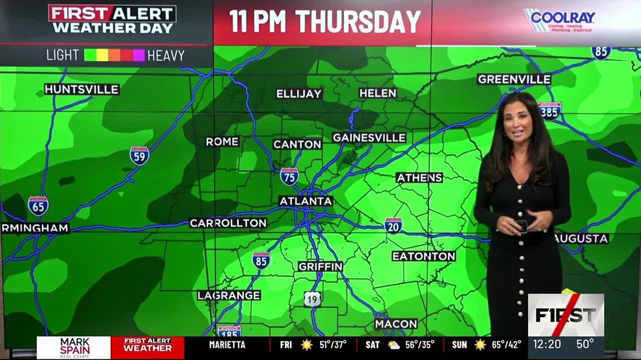 First Alert Weather: Cold and sunny today; rain Thanksgiving day