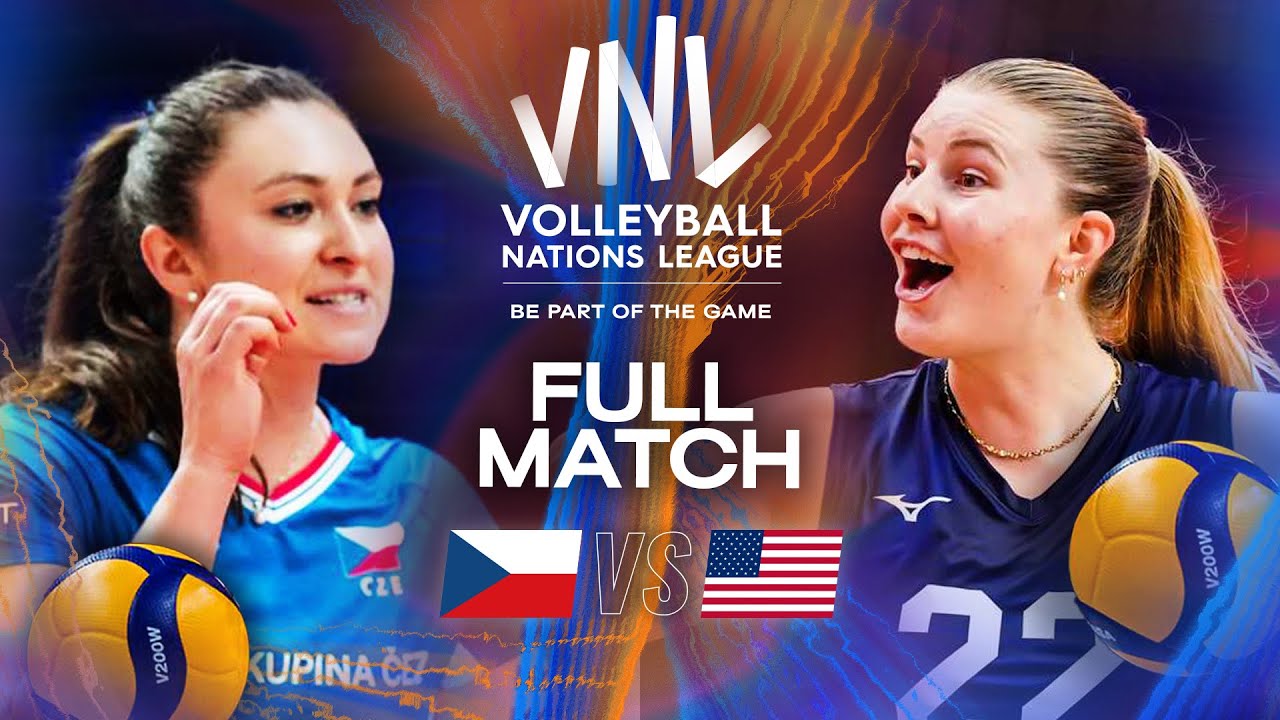 Czechia 🇨🇿 vs USA 🇺🇸 | VNL 2025 - Full Match | Week 1