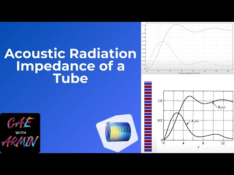 🔊 COMSOL Tutorial: Acoustic Radiation Impedance of a Tube  (Part I) 🎧