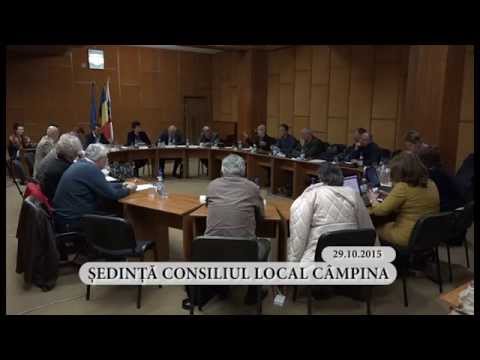 Sedinta ordinara a Consiliului Local Campina din luna octombrie 2015 – partea a II-a