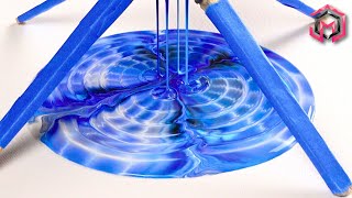 SWIRLING WHIRPOOL - Acrylic Pouring and Fluid Art for Therapy at Home