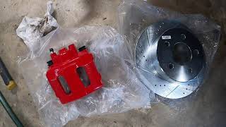 2000 Jeep XJ (Cherokee) Front Brake Replacement
