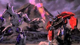 TFP Optimus/Megatron - World on Fire