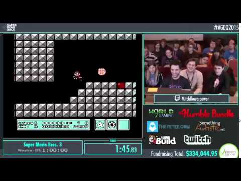 Pasar Super Mario 3 en 3 minutos