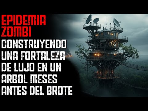 EPIDEMIA ZOMBI: Construyendo una fortaleza de lujo en un árbol meses antes del brote
