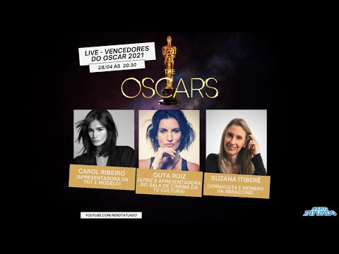Live vencedores do Oscar 2021 - Carol Ribeiro, Guta Ruiz e Suzana Itiberê