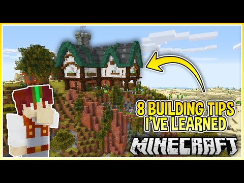 8 Simple Minecraft Building Tips I've Learned Recently!