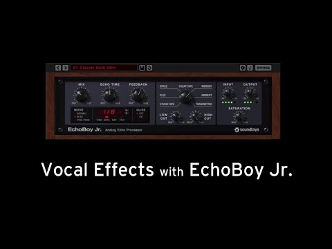 EchoBoy Jr: Vocal Processing