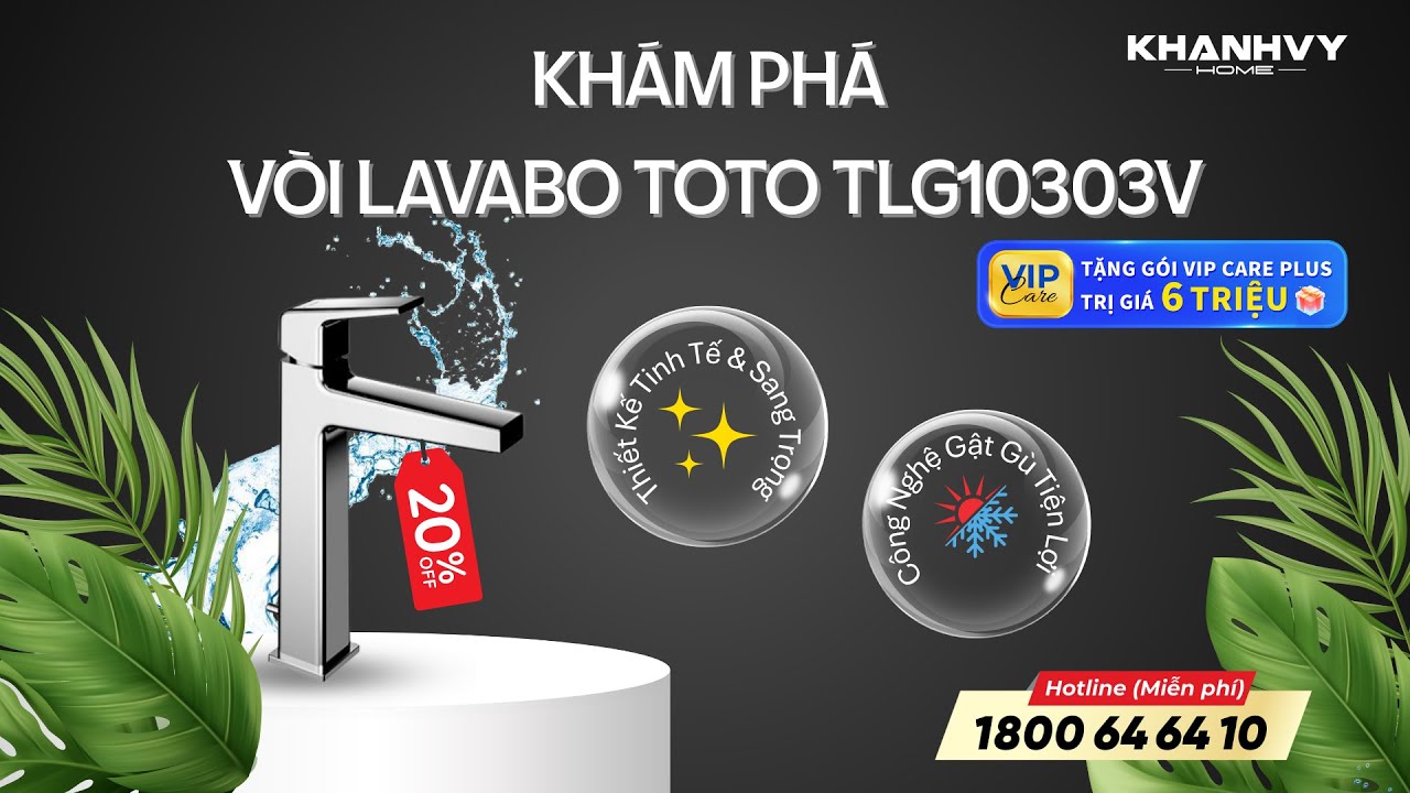 Vòi Lavabo TOTO TLG10303V