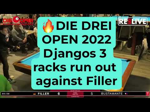 3racks run out by Francisco Django Bustamante vs Joshua Filler Die Drei OPEN 2022