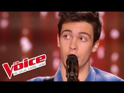 Yoann Guay - « J'entends siffler le train » (Richard Anthony) | The Voice 2017 | Blind Audition