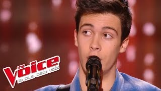 Yoann Guay - « J&#39;entends siffler le train » (Richard Anthony) | The Voice 2017 | Blind Audition