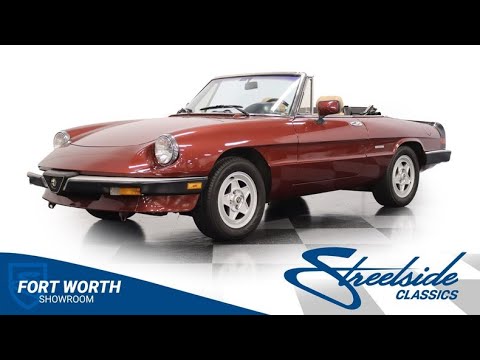 1988 Alfa Romeo Spider (CC-1784973) for sale in Ft Worth, Texas
