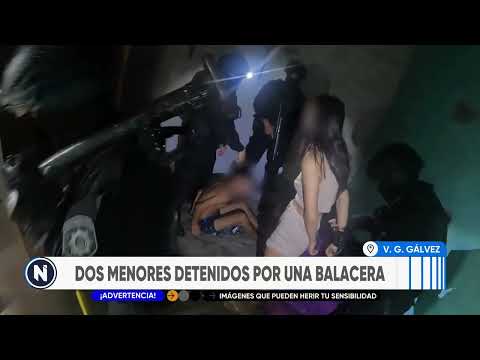 Dos menores detenidos tras allanamientos en Villa Gobernador Gálvez | TELEFE ROSARIO
