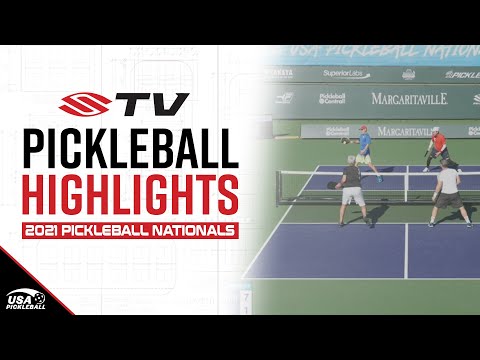 The HEATED Firefight Pickleball Highlight - 2021 USA Pickleball Nationals Senior Men's Doubles