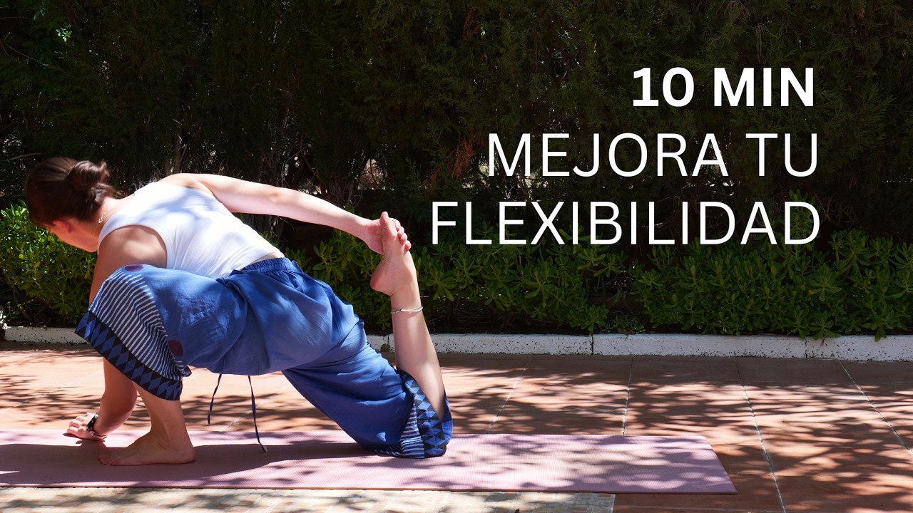 10 Min Estiramientos Rutina de Flexibilidad