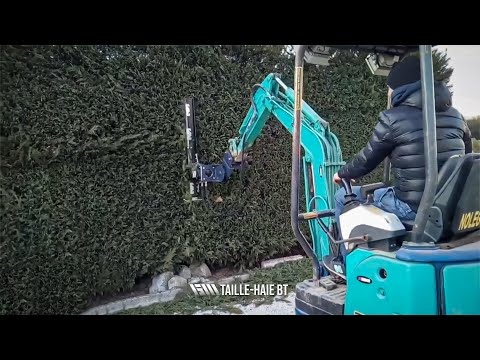 Taille haie hydraulique Série BT_7