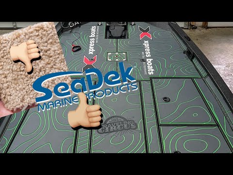 Carpet In A Bass Boat Is A TERRIBLE IDEA! (Seadek Review)