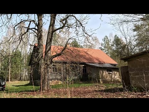 Piękne opuszczone siedlisko nad Biebrzą