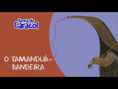 O Tamanduá - bandeira - Turma do Caracol