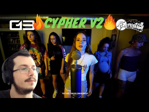 Reaccion a CYPHER V2 || SANTA SALUT, MCKEA, SARA SOCAS, SOFIA GABANNA, KIAMYA (PROD. OSKARKLAP) ||